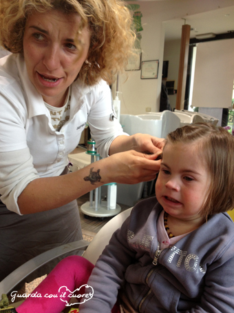 Taglio di capelli luna